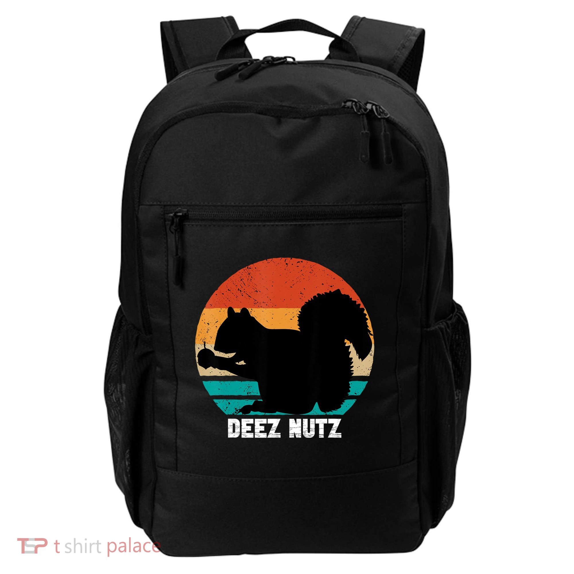 Deez Nutz Christmas Gopher Funny Saying Dees Nutz Ugly Xmas Backpack