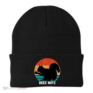 Deez Nutz Christmas Gopher Funny Saying Dees Nutz Ugly Xmas Beanie