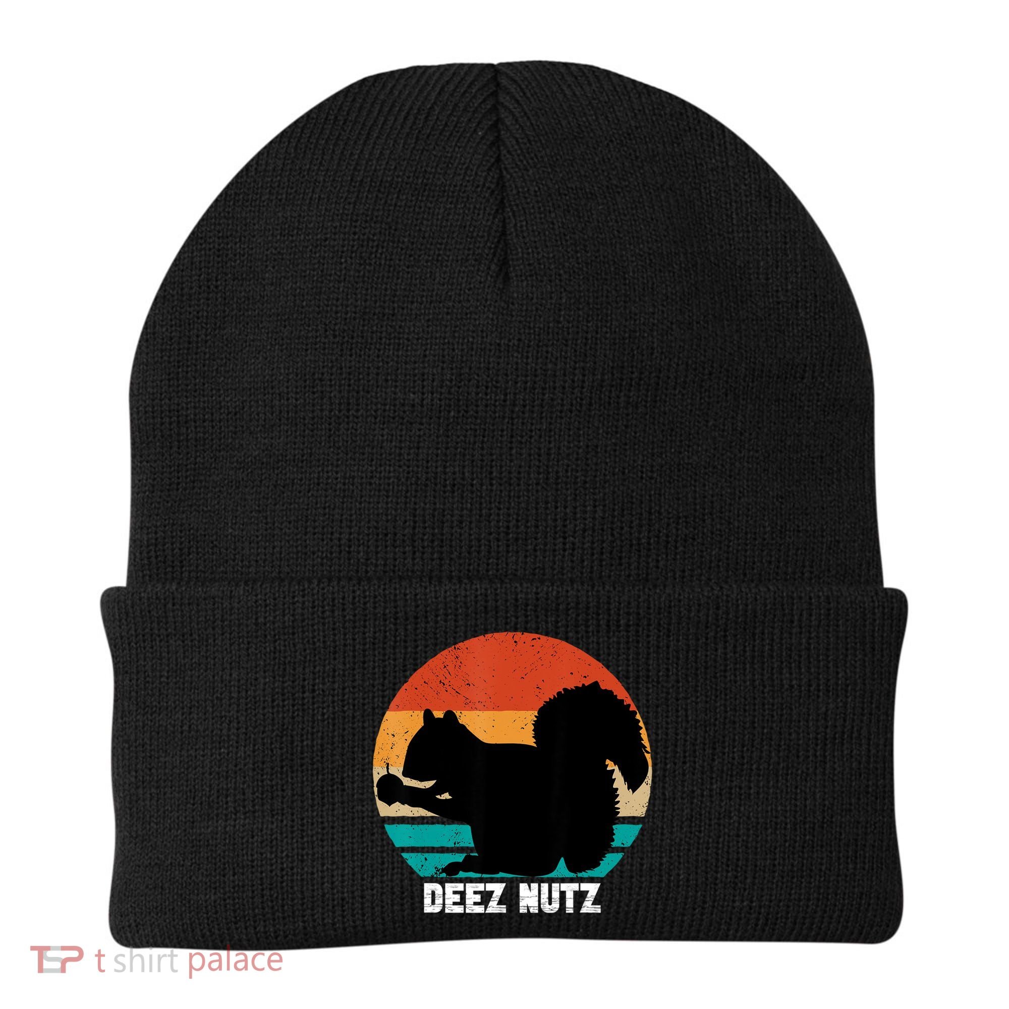 Deez Nutz Christmas Gopher Funny Saying Dees Nutz Ugly Xmas Beanie