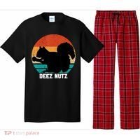 Deez Nutz Christmas Gopher Funny Saying Dees Nutz Ugly Xmas Pajama Set thumb 0
