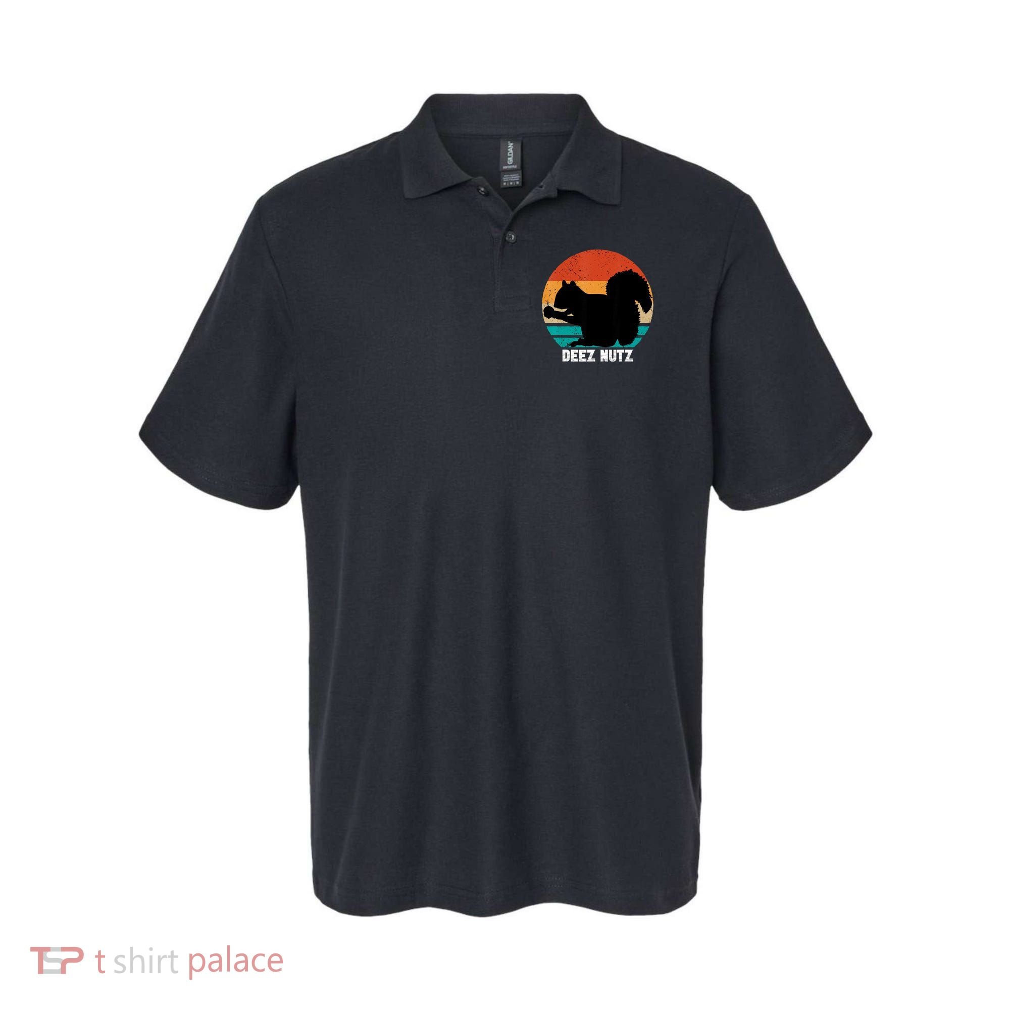 Deez Nutz Christmas Gopher Funny Saying Dees Nutz Ugly Xmas Polo