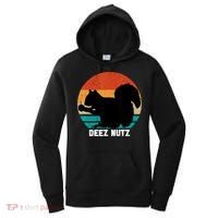 Deez Nutz Christmas Gopher Funny Saying Dees Nutz Ugly Xmas Women's Hoodie thumb 0