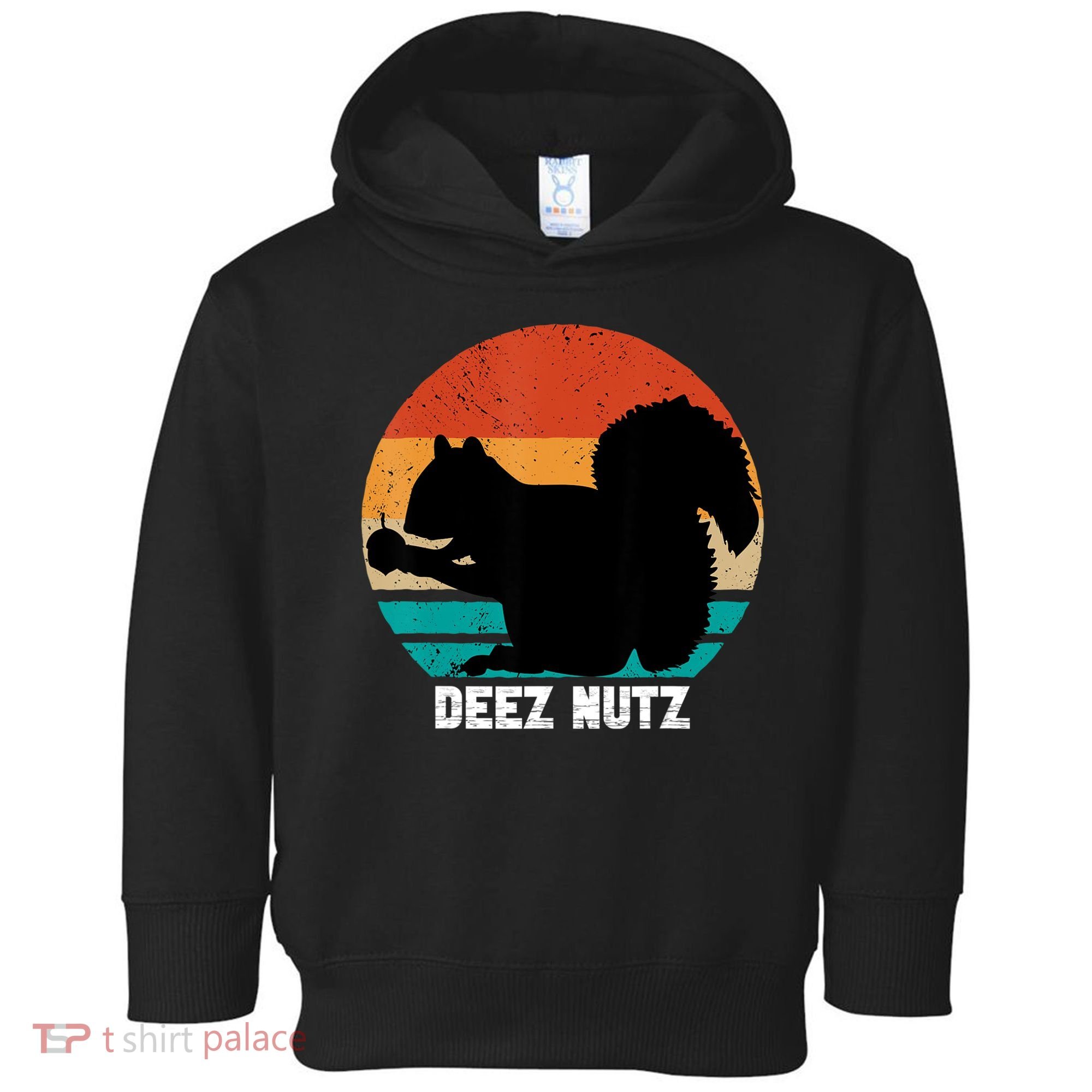 Deez Nutz Christmas Gopher Funny Saying Dees Nutz Ugly Xmas Toddler Hoodie
