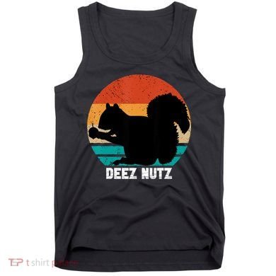 Deez Nutz Christmas Gopher Funny Saying Dees Nutz Ugly Xmas Tank Top