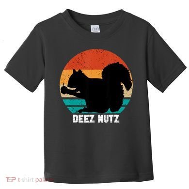 Deez Nutz Christmas Gopher Funny Saying Dees Nutz Ugly Xmas Toddler T-Shirt