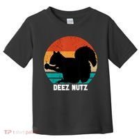 Deez Nutz Christmas Gopher Funny Saying Dees Nutz Ugly Xmas Toddler T-Shirt thumb 0