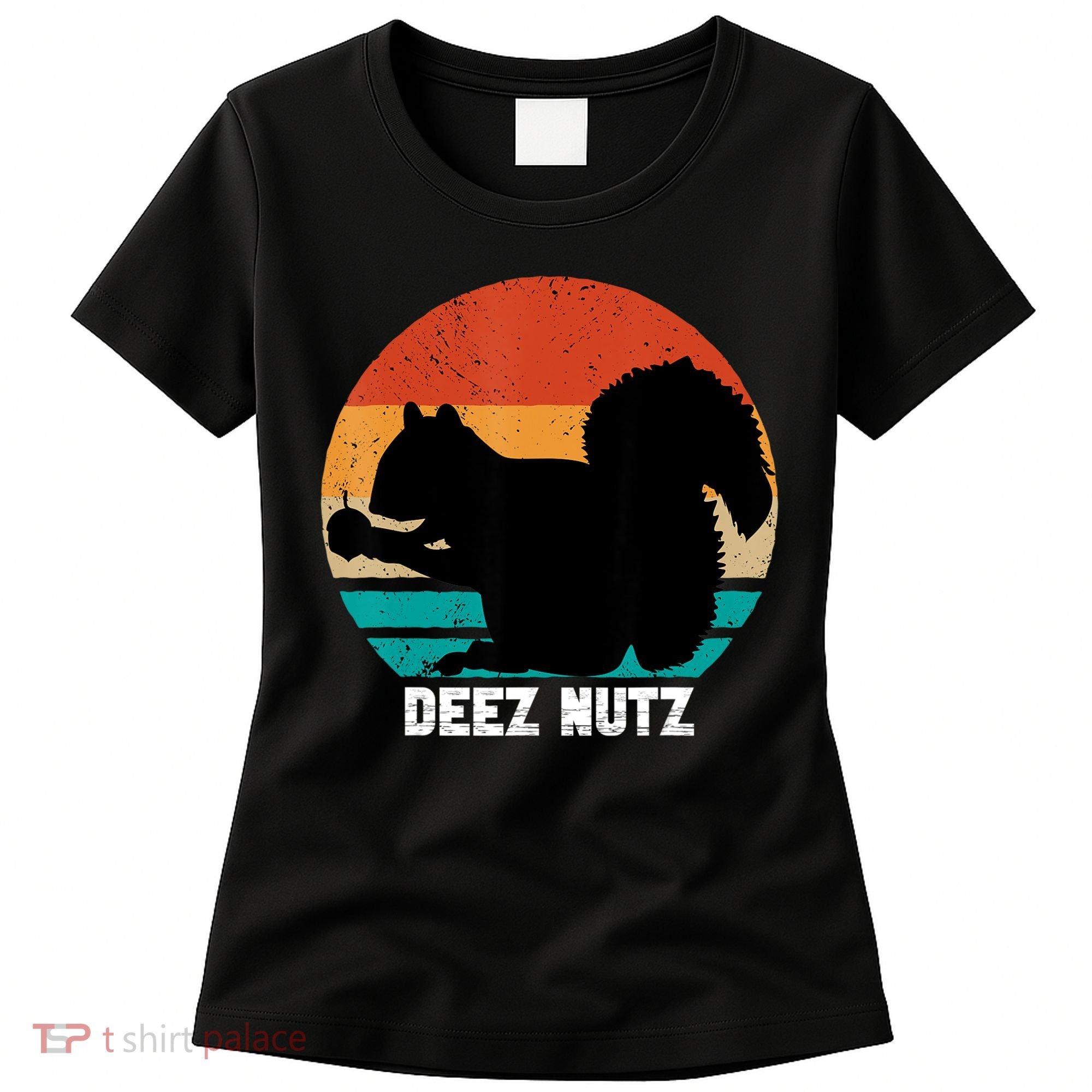 Deez Nutz Christmas Gopher Funny Saying Dees Nutz Ugly Xmas Women's T-Shirt