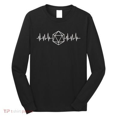 DnD D20 Life Pulse Long Sleeve Shirt