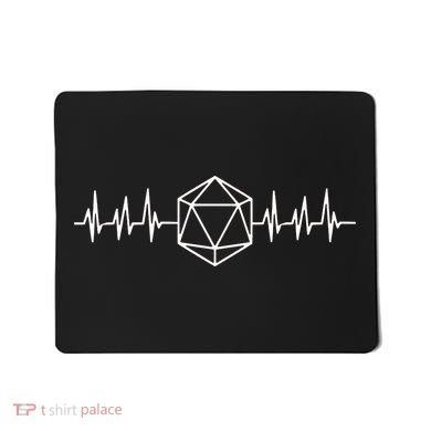 DnD D20 Life Pulse Mousepad
