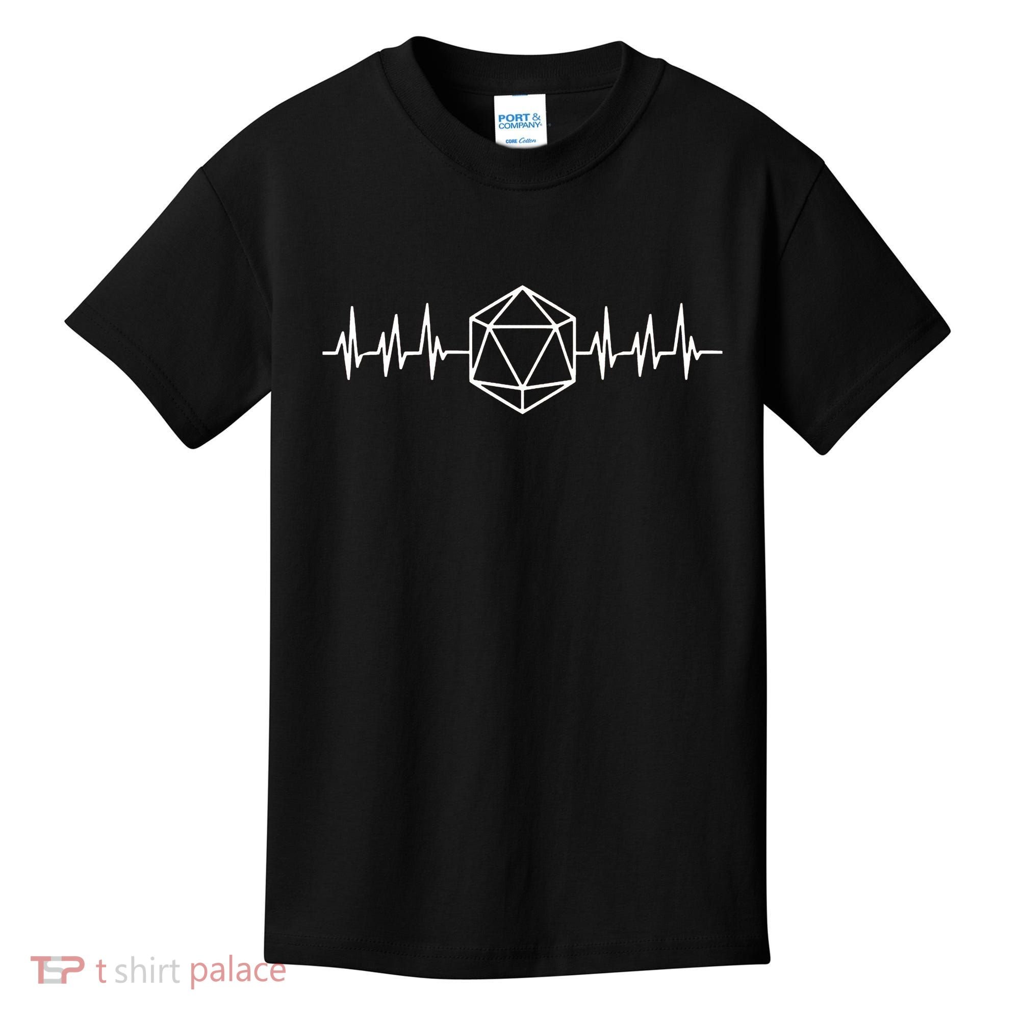 DnD D20 Life Pulse Kids T-Shirt