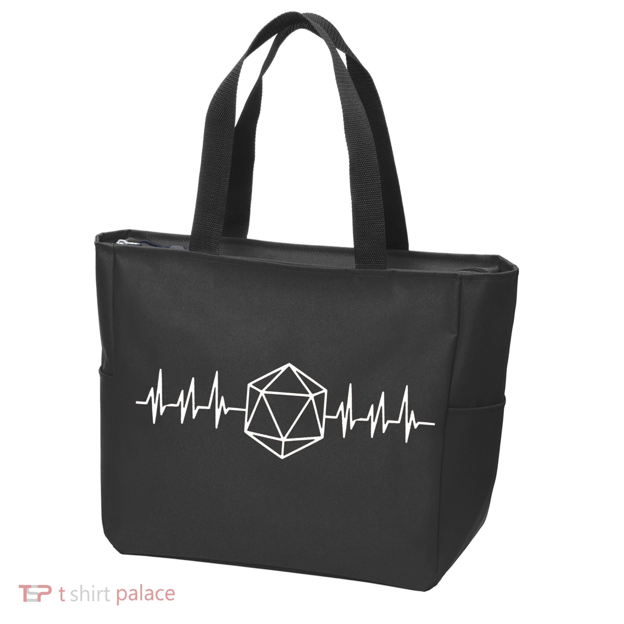 DnD D20 Life Pulse Tote Bag