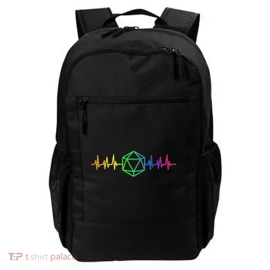DnD D20 Life Pulse Rainbow Backpack
