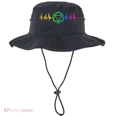 DnD D20 Life Pulse Rainbow Bucket Hat