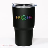 DnD D20 Life Pulse Rainbow Tumbler thumb 0