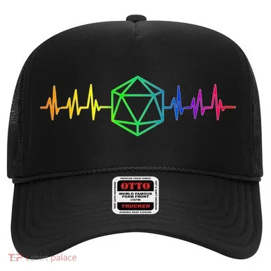 DnD D20 Life Pulse Rainbow Hat