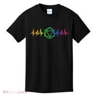 DnD D20 Life Pulse Rainbow Kids T-Shirt thumb 0