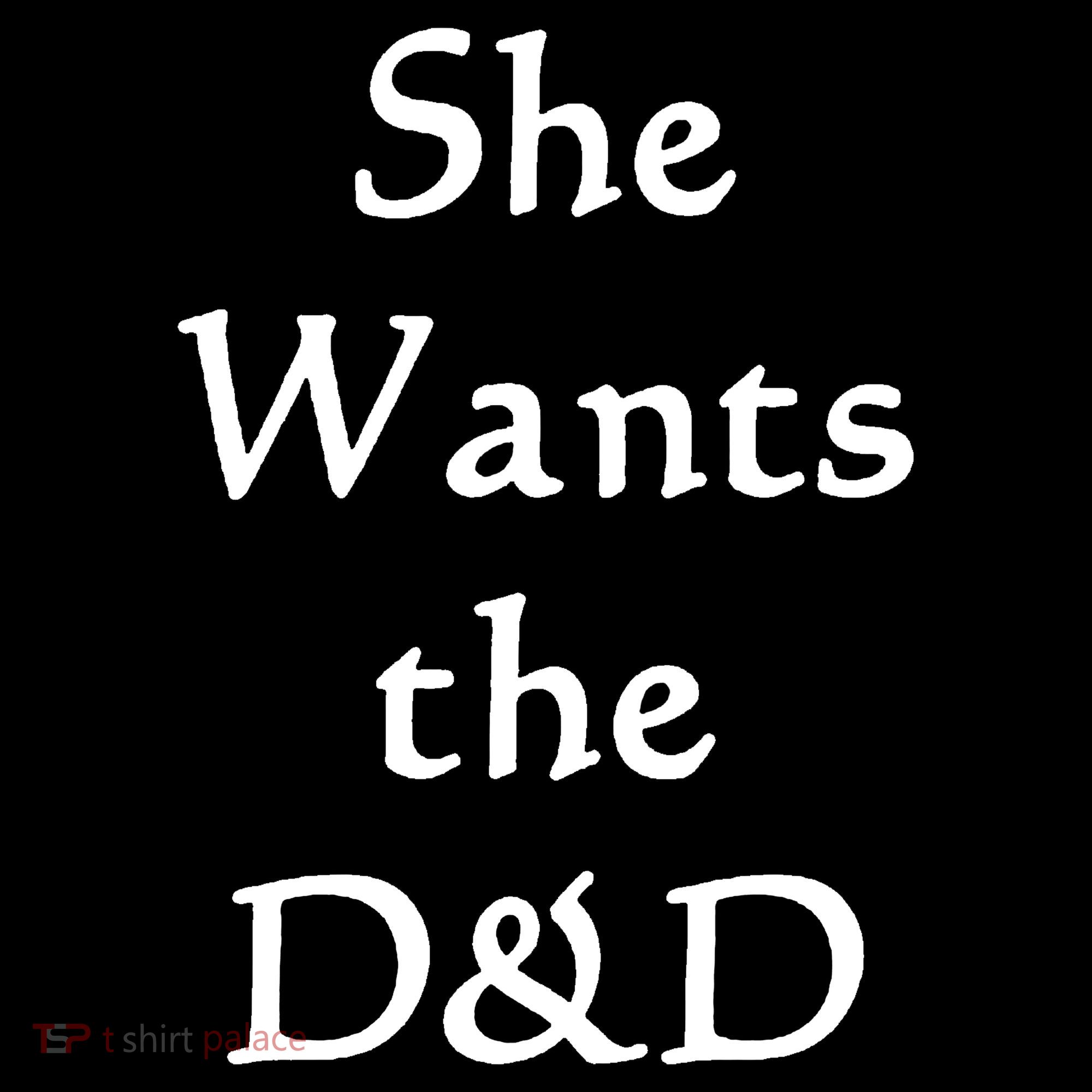 DnD Funny She Wants The D&D Bucket Hat