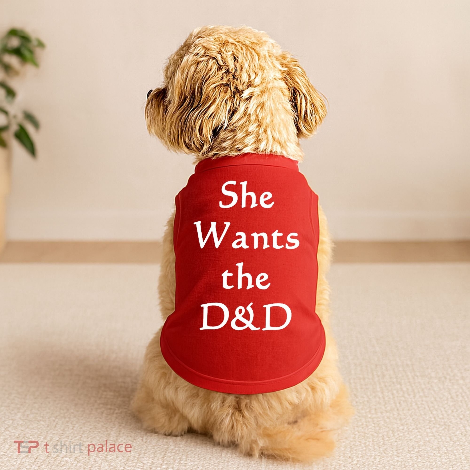 DnD Funny She Wants The D&D Doggie Tank