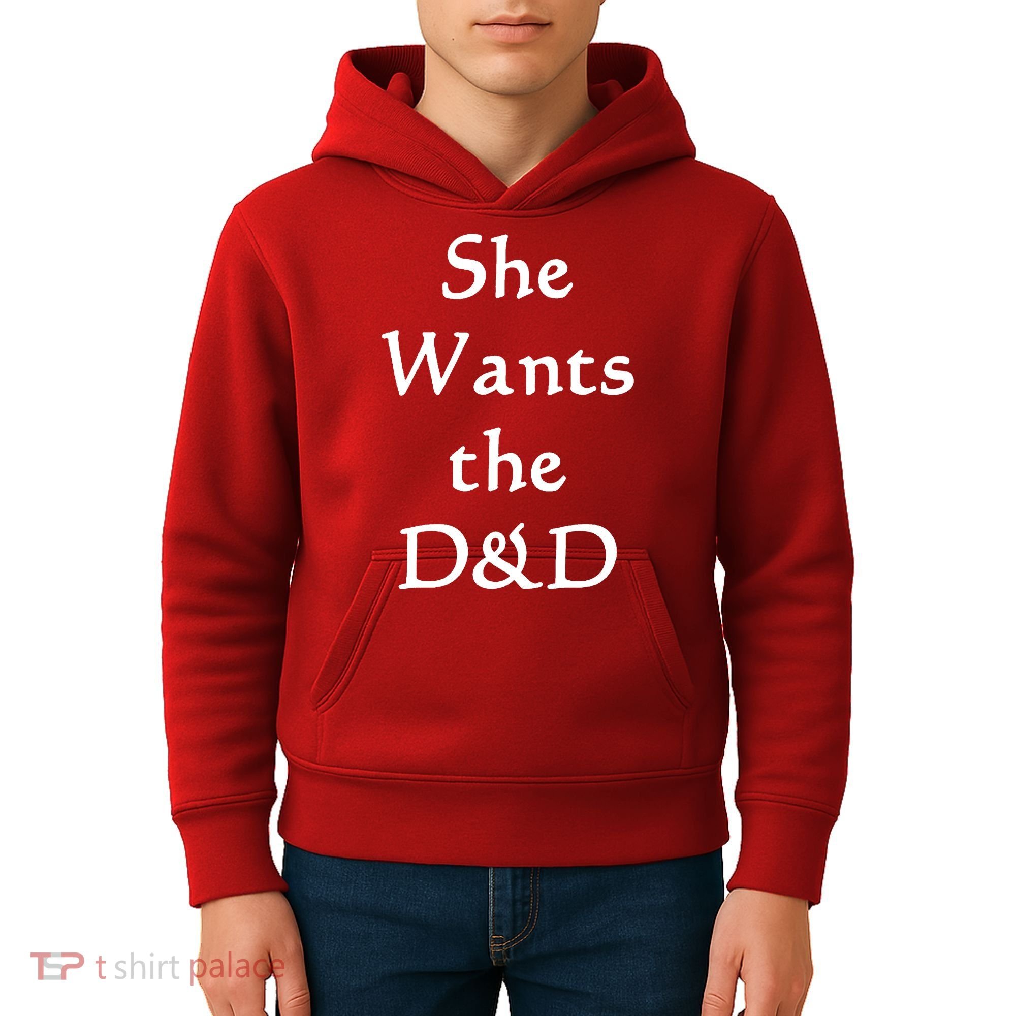 DnD Funny She Wants The D&D Kids Hoodie