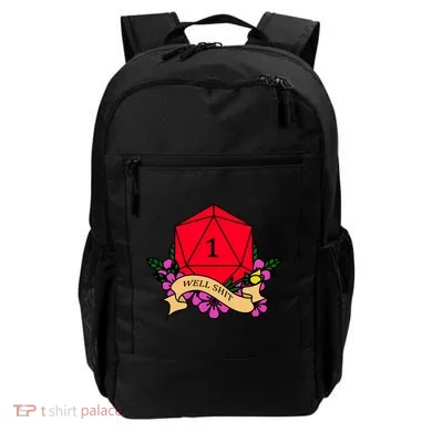 DND Well Shit Dice Game Backpack