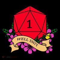 DND Well Shit Dice Game Backpack thumb 2