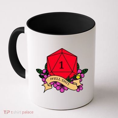 DND Well Shit Dice Game Coffee Mug