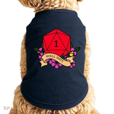 DND Well Shit Dice Game Doggie Tank