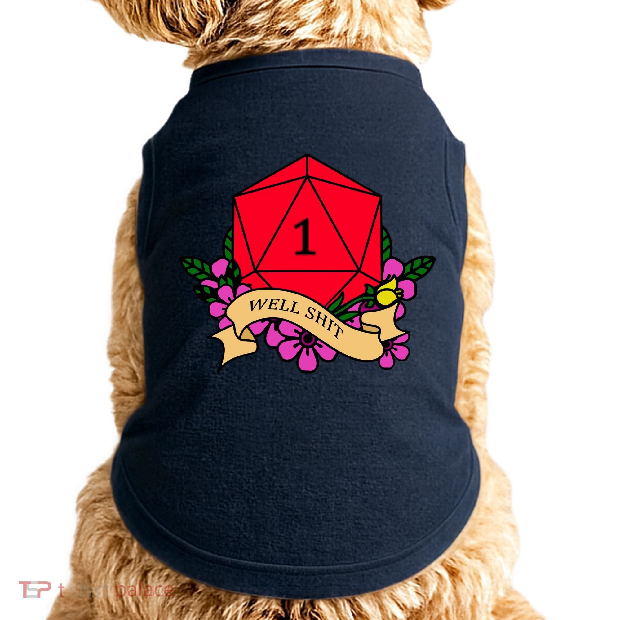 DND Well Shit Dice Game Doggie Tank