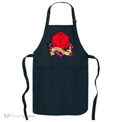 DND Well Shit Dice Game Apron