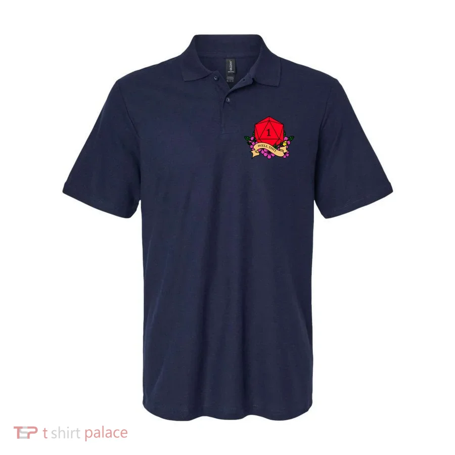 DND Well Shit Dice Game Polo