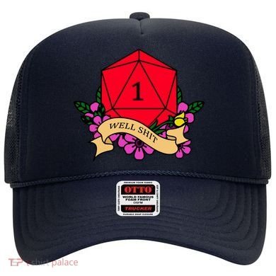 DND Well Shit Dice Game Hat
