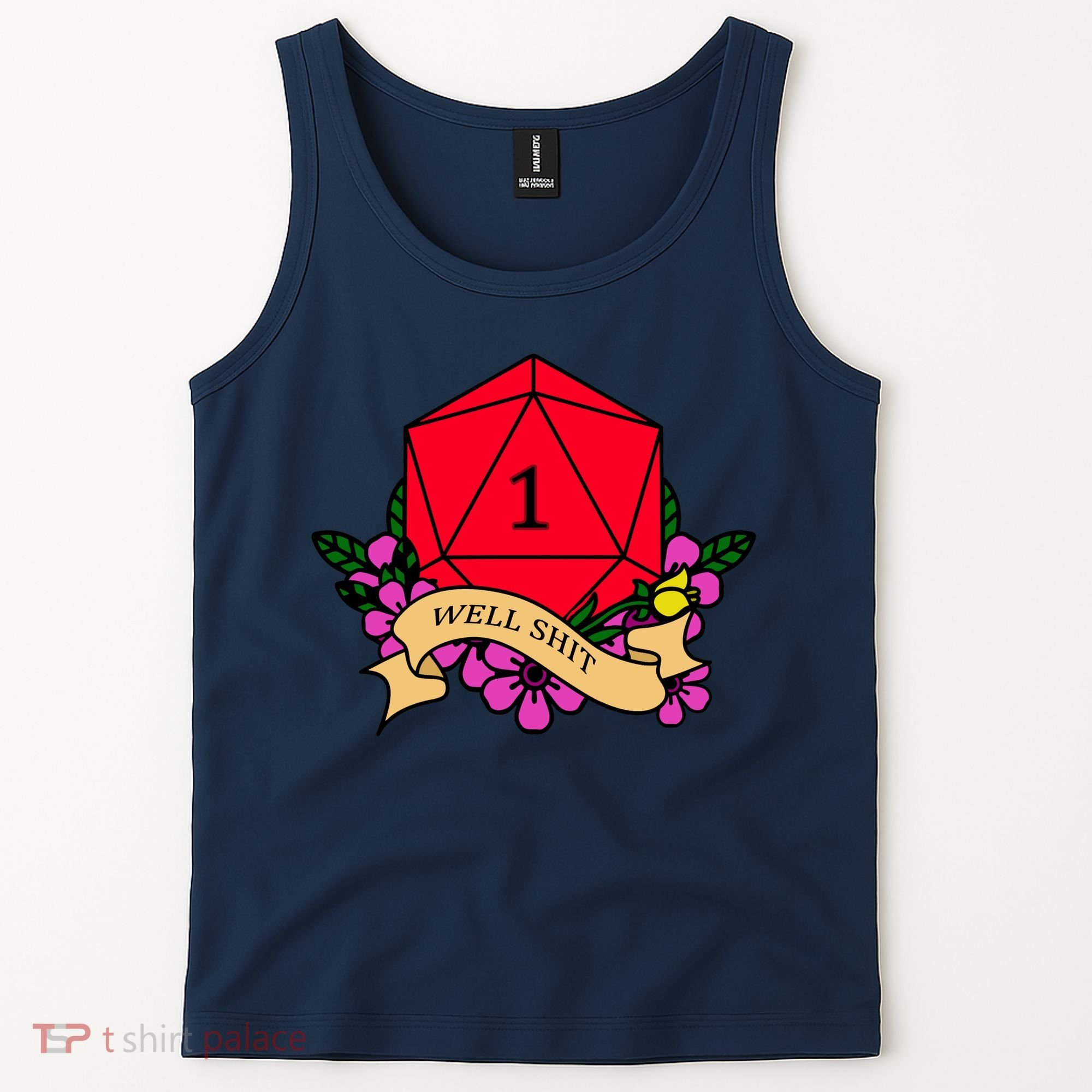 DND Well Shit Dice Game Tank Top