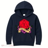 DND Well Shit Dice Game Kids Hoodie thumb 0