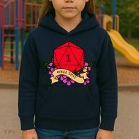 DND Well Shit Dice Game Kids Hoodie thumb 3