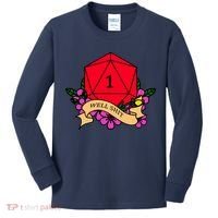 DND Well Shit Dice Game Kids Long Sleeve Shirt thumb 0