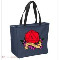 DND Well Shit Dice Game Tote Bag thumb 2