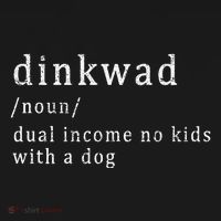 Dinkwad Noun Dual Income No With A Dog Pajama Set thumb 2