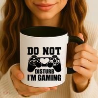 Do Not Disturb IM Gaming Late Night Gamer Game Mode Gear Gift Coffee Mug thumb 3