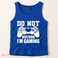 Do Not Disturb IM Gaming Late Night Gamer Game Mode Gear Gift Tank Top thumb 2