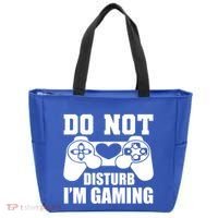 Do Not Disturb IM Gaming Late Night Gamer Game Mode Gear Gift Tote Bag thumb 0