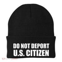 Do Not Deport Us Citizen Beanie thumb 0