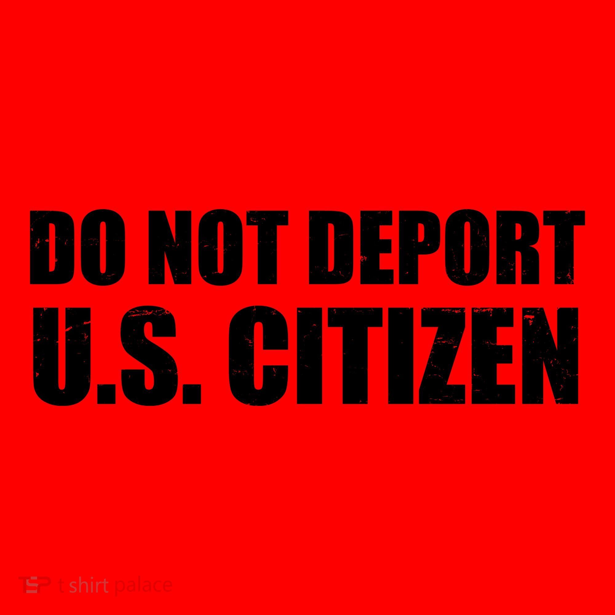 Do Not Deport Us Citizen Santa Hat