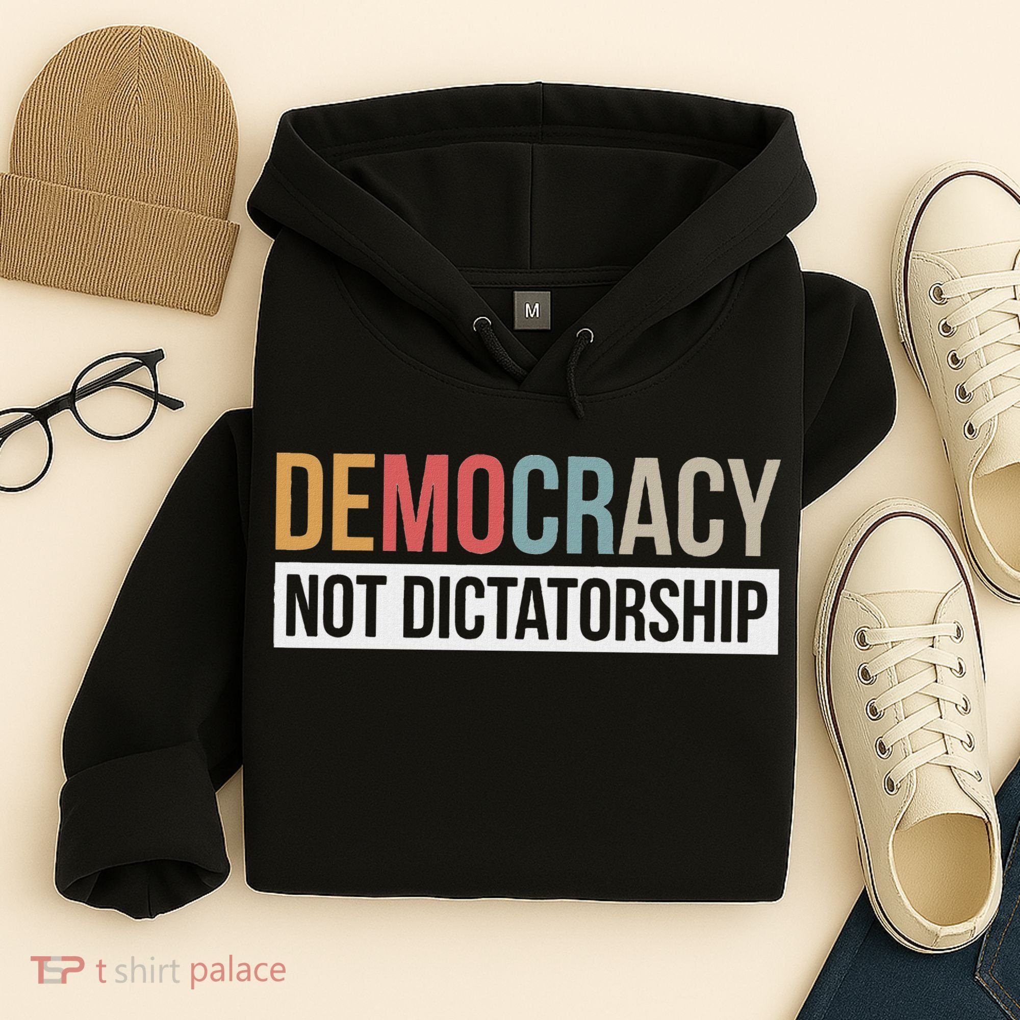 Democracy Not Dictatorship Hoodie