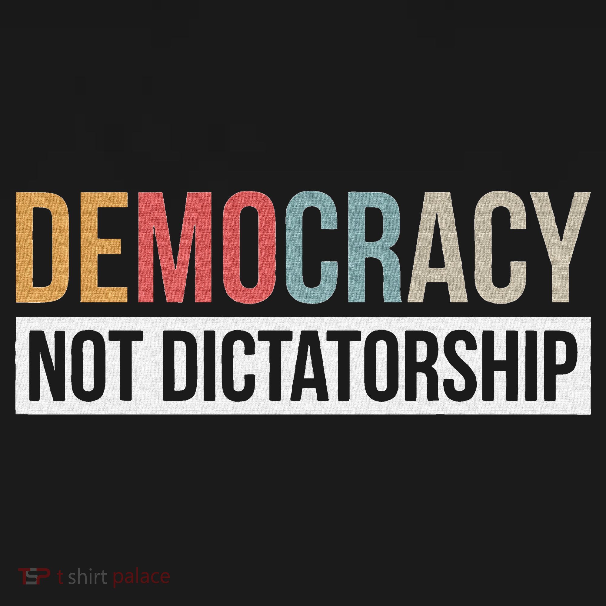 Democracy Not Dictatorship Pajama Set
