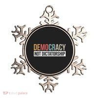 Democracy Not Dictatorship Ornament thumb 0
