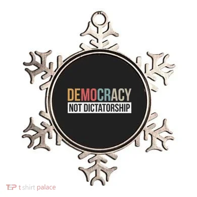 Democracy Not Dictatorship Ornament