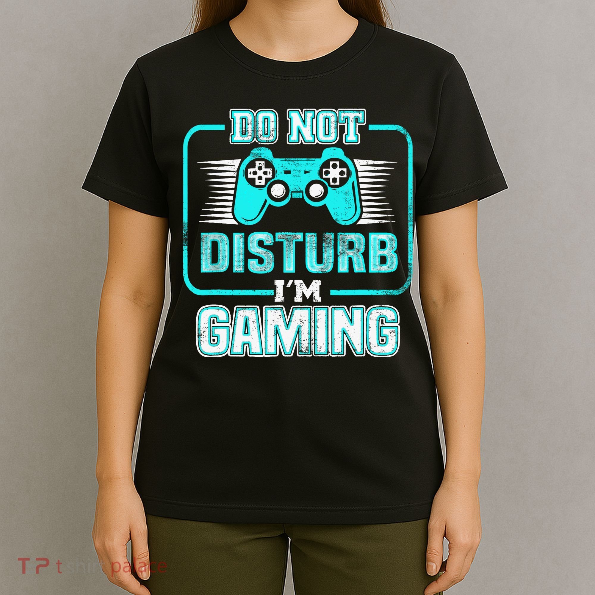 Do Not Disturb I'm Gaming Funny Gamer Video Games Boys T-Shirt