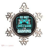 Do Not Disturb I'm Gaming Funny Gamer Video Games Boys Ornament thumb 0