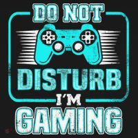 Do Not Disturb I'm Gaming Funny Gamer Video Games Boys Ornament thumb 1