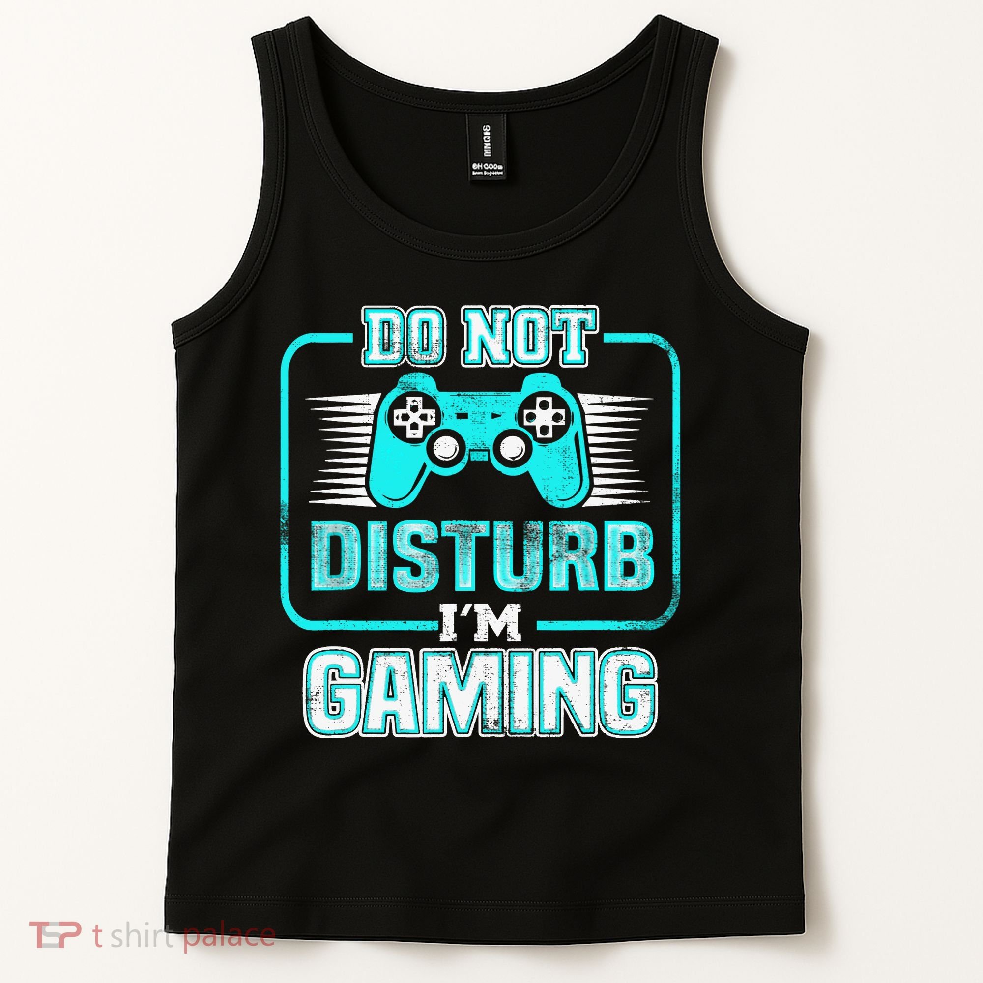 Do Not Disturb I'm Gaming Funny Gamer Video Games Boys Tank Top